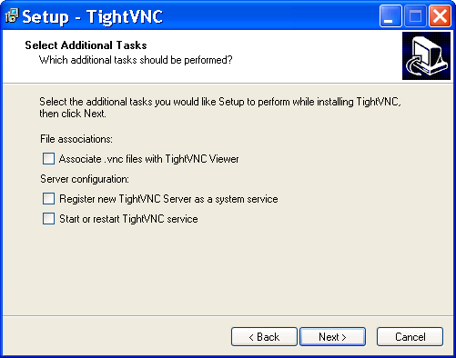 TightVNC Setup